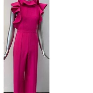 NWT hot pink jumpsuit